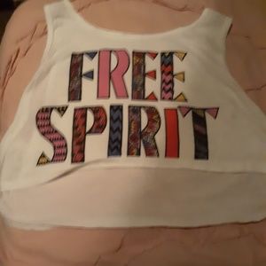 Free spirit crop top